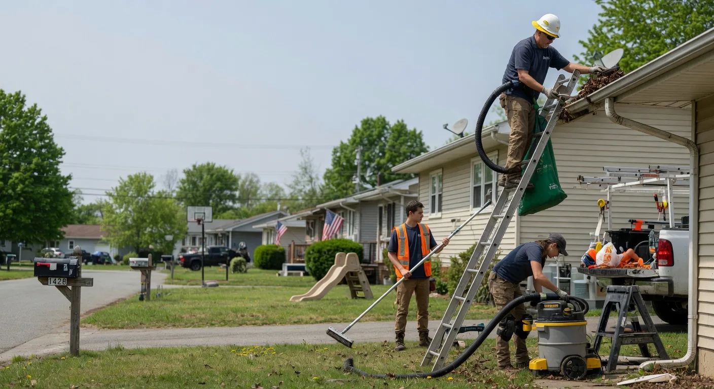 Gutter Installation in Omaha, IL near me